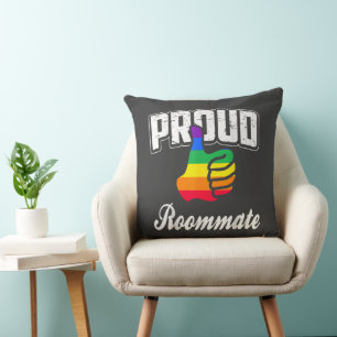 Mitbewohner Gay Pride Kissen