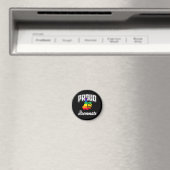 Mitbewohner Gay Pride Magnet (In Situ (Geschirrspüler))