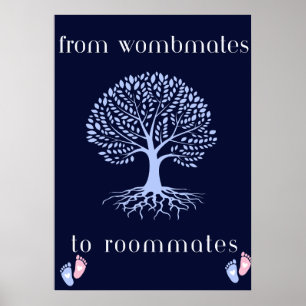 Mitbewohnerinnen Kinderzimmer Poster