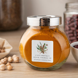 Mitbringsel für Junggesellinnenabschied oder Hochz Quadratischer Aufkleber