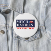 MITCH DANIELS FÜR PRÄSIDENT (Banner) Button (Beispiel)