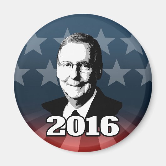 MITCH MCCONNELL 2016 KANDIDAT MAGNET (Vorne)