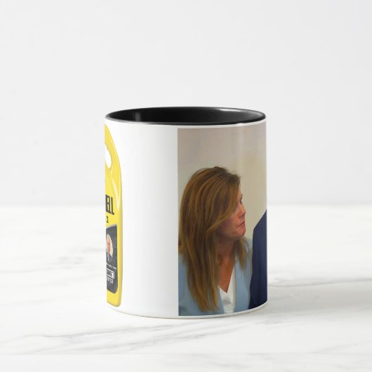 Mitch McConnell Freezes Wieder, 11 oz Tasse (Zentrum)