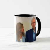 Mitch McConnell Freezes Wieder, 11 oz Tasse (VorderseiteRechts)