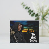 Mitch McConnell Grim Sensenmann Postkarte (Stehend Vorderseite)