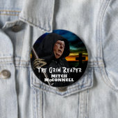 Mitch McConnell grimmiger Sensenmann Button (Beispiel)