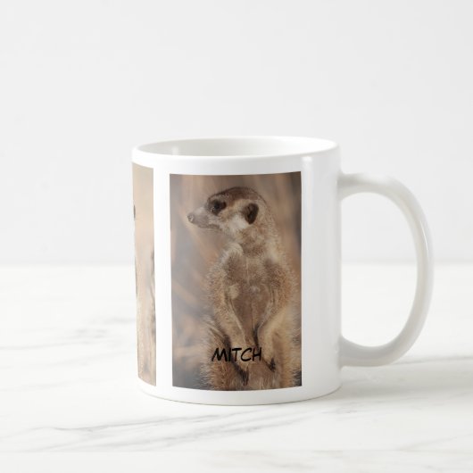 Mitch meerkat Tasse (Rechts)