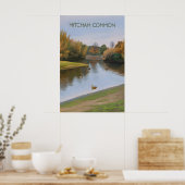Mitcham Common London Reiseplakat Poster (Küche)