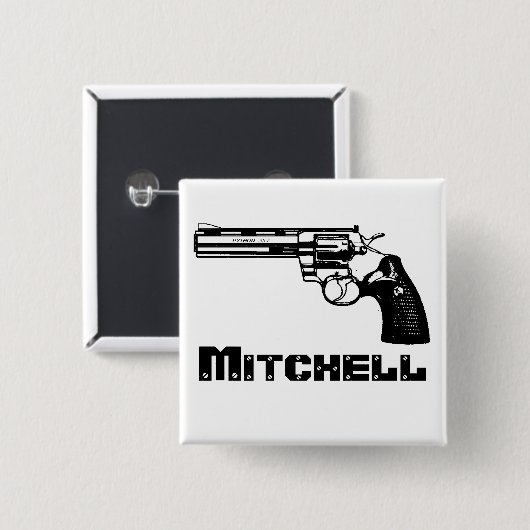 Mitchell! Button (Vorne & Hinten)