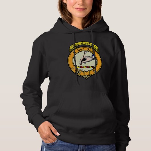 Mitchell Clan Scottish Crest Hoodie (Vorderseite)