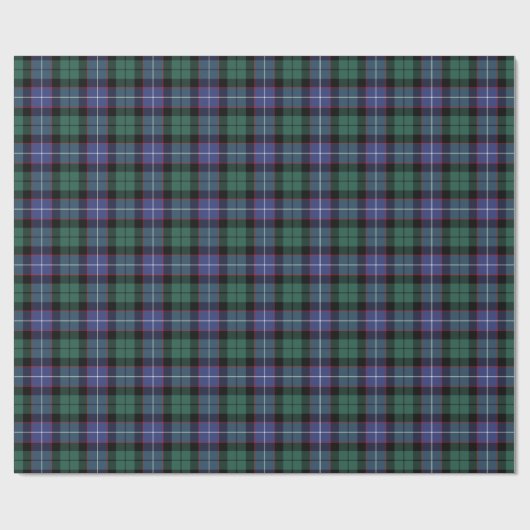 Mitchell Clan Tartan Geschenkpapier (Flach)