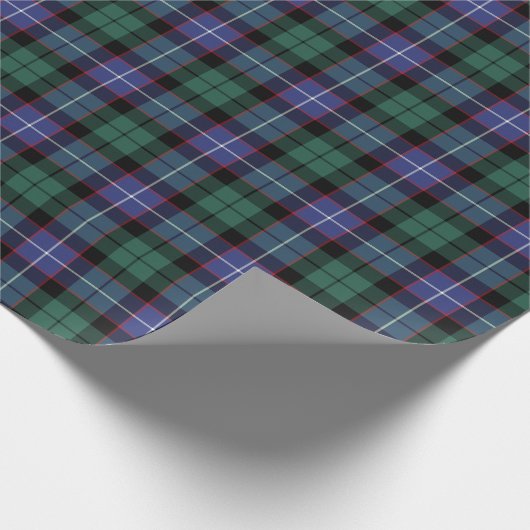 Mitchell Clan Tartan Geschenkpapier (Ecke)