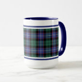Mitchell Clan Tartan Tasse (VorderseiteRechts)
