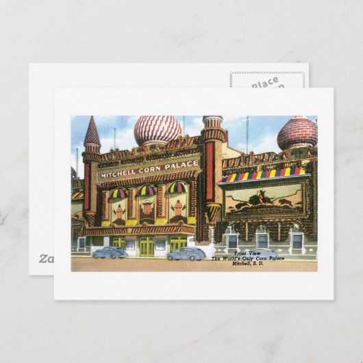 Mitchell Corn Palace, Mitchell, SD Postkarte (Vorne/Hinten)