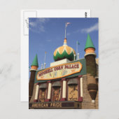 Mitchell Corn Palace Postkarte (Vorne/Hinten)