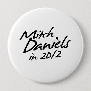 MITCHELL DANIELS 2012 Autogramm Button