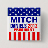 Mitchell Daniels 2012 Button (Vorderseite)