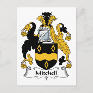 Mitchell Familienwappen Postkarte