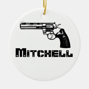 Mitchell! Keramik Ornament