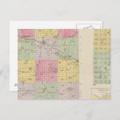Mitchell Landkreis, Cawker City, Simpson, Kansas Postkarte (Vorne/Hinten)