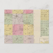 Mitchell Landkreis, Cawker City, Simpson, Kansas Postkarte (Vorderseite)