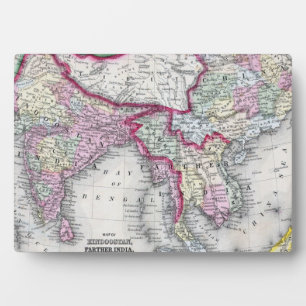 Mitchell Map India, Tibet, China & SE Asia Fotoplatte