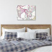 Mitchell Map | Indien, Tibet, China & SE Asien Leinwanddruck (Insitu (Schlafzimmer))
