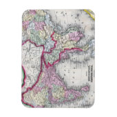 Mitchell Map | Indien, Tibet, China & SE Asien Magnet (Vertikal)