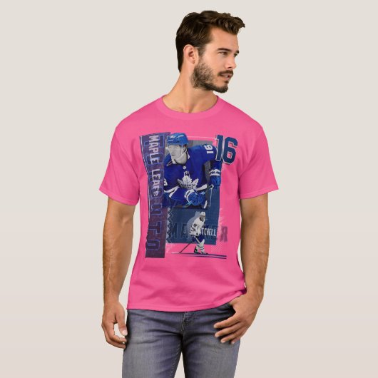 Mitchell Marner Paper Poster Version 2 T-Shirt (Vorne ganz)