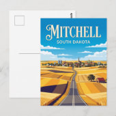 Mitchell (South Dakota) Postkarte (Vorne/Hinten)