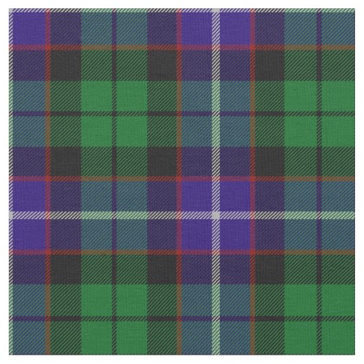 Mitchell Tartan-Druck Stoff (Nahaufnahme)
