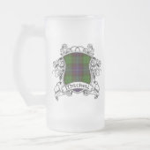 Mitchell Tartan-Schild Mattglas Bierglas (Links)
