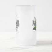 Mitchell Tartan-Schmutz Mattglas Bierglas (Mittel)