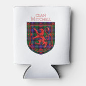 Mitchell Tartan Scottish Plaid Lion Rampant Dosenkühler (Vorderseite)