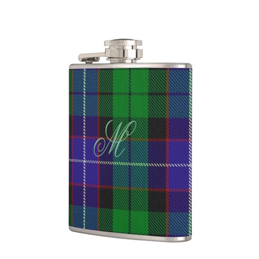 Mitchell (u. andere) Tartan-Flasche Flachmann (Links)