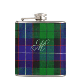 Mitchell (u. andere) Tartan-Flasche Flachmann
