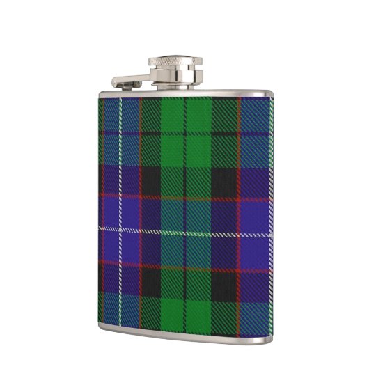 Mitchell (u. andere) Tartan-Flasche Flachmann (Links)