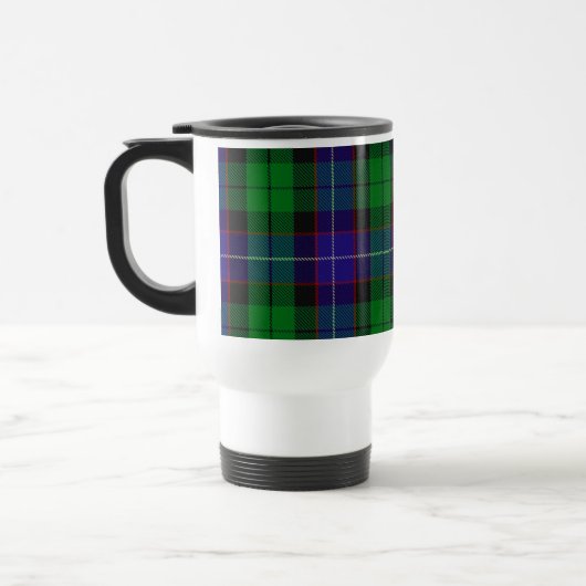 Mitchell (u. andere) Tartan-Reise-Tasse Reisebecher (Links)
