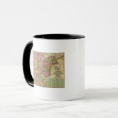Mitchell's National Map of the American Republic Tasse (Vorderseite Links)