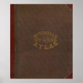 Mitchells neuer allgemeiner Atlas Poster (Vorne)