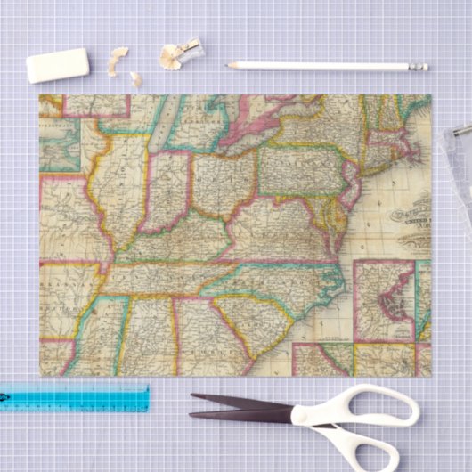 Mitchells Reisend-Führer Seidenpapier (Handwerk)