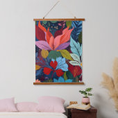 miteinander verbunden wandteppich mit holzrahmen (Schlafzimmer)