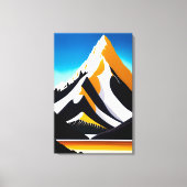 Miter Peak - Canvas Print Leinwanddruck (Vorderseite)