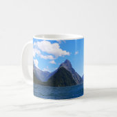 Miter Peak, Milford Sound, Neuseeland Kaffeetasse (Vorderseite Links)