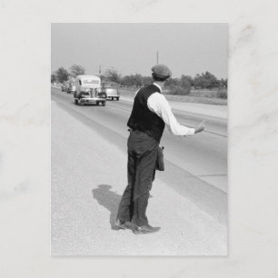 Mitfahren, 1939 postkarte
