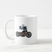 Mitfahren Aufkleber Kaffeetasse (Links)