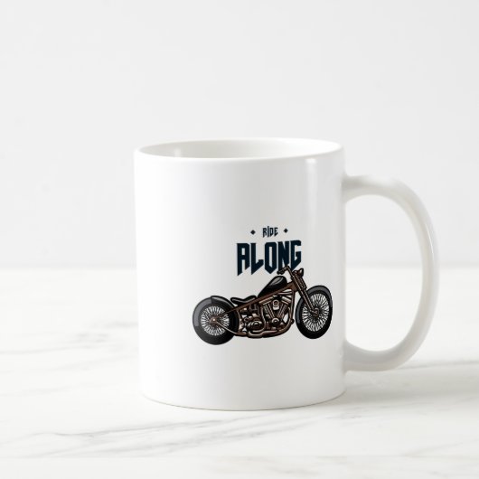 Mitfahren Aufkleber Kaffeetasse (Rechts)