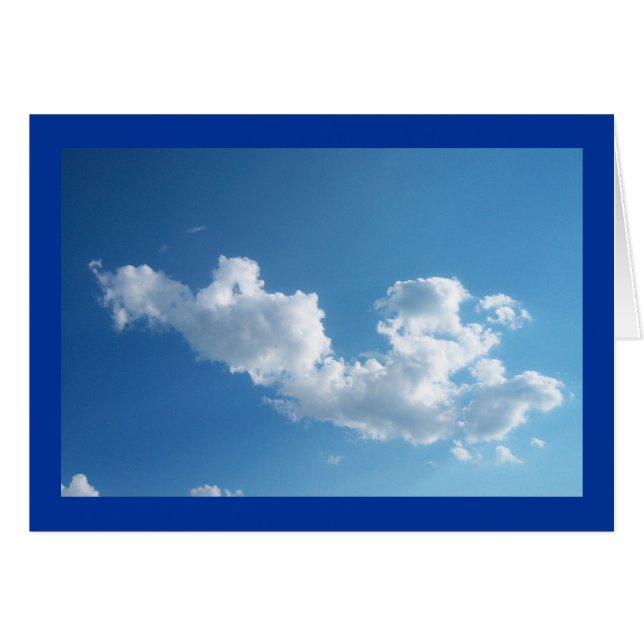 Mitfühlende Wolken-Karte (Vorderseite (Horizontal))