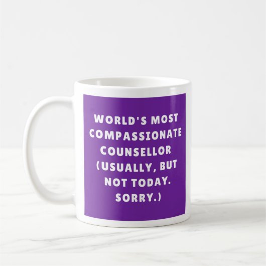 Mitfühlendste Tasse des Ratsmitgliedes der Welt (Links)