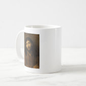Mitgefühl Augen Jesus Kaffeetasse (Vorderseite Links)
